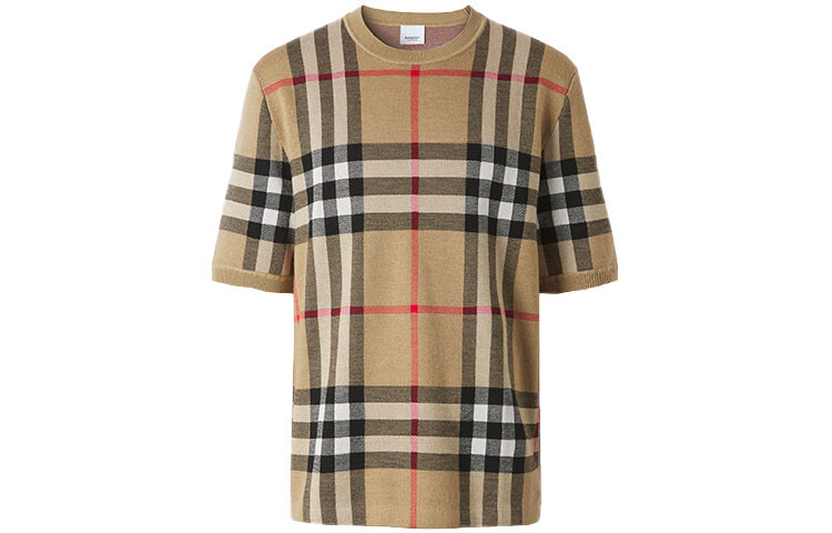 

Мужская футболка Burberry, цвет Beige