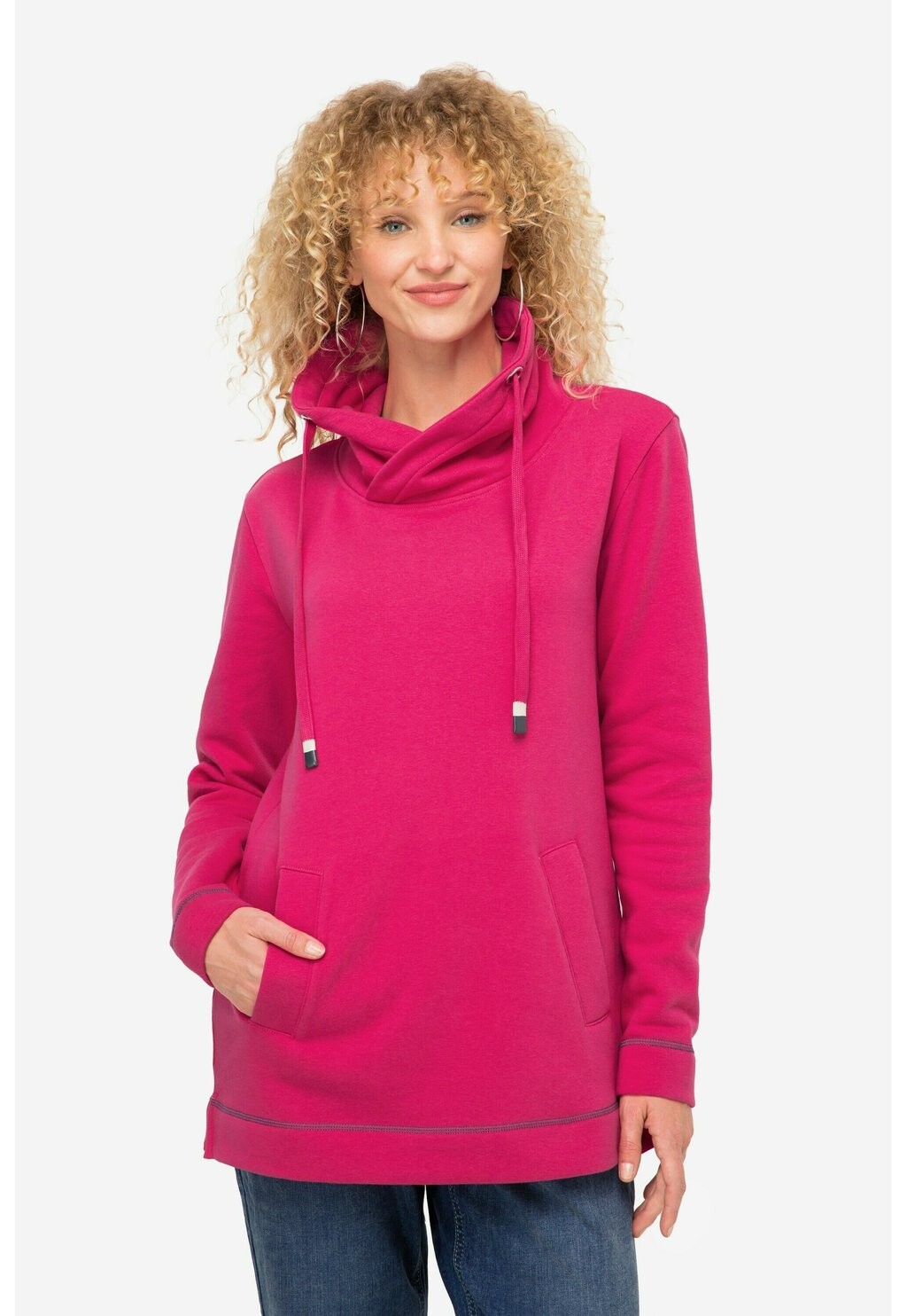 

Толстовка LANGARM LAURASØN, цвет pink