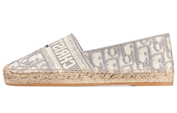 Женские эспадрильи Dior Granville, серый