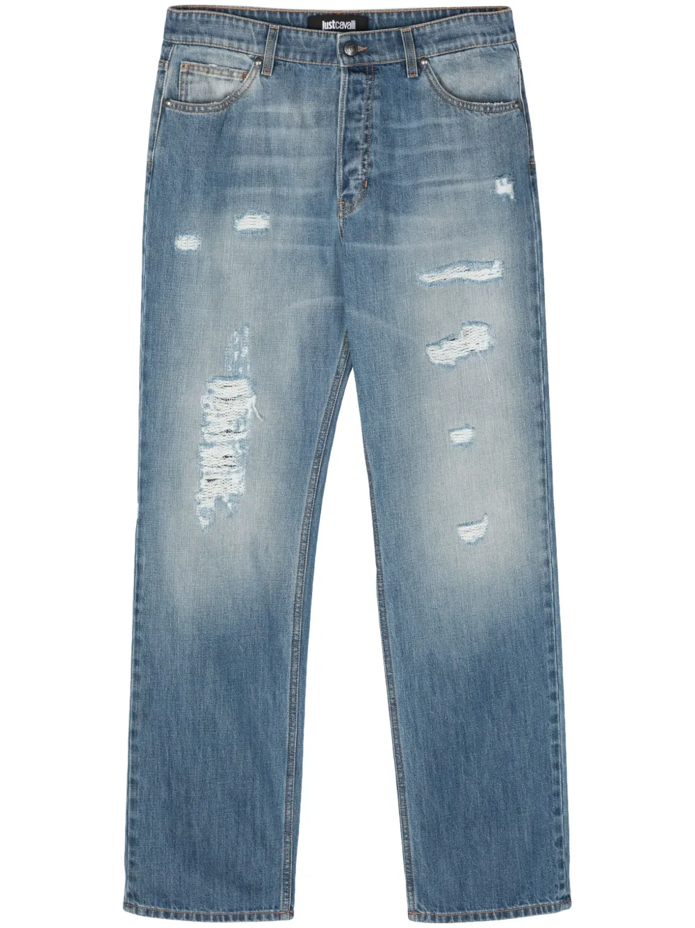 

Прямые джинсы Just Cavalli, синий