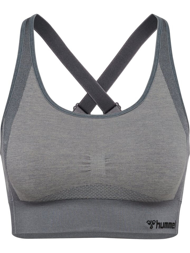 

Спортивные бюстгальтер Hummel Hmlmt Yoga Damen, цвет quiet shade/sharkskin melange