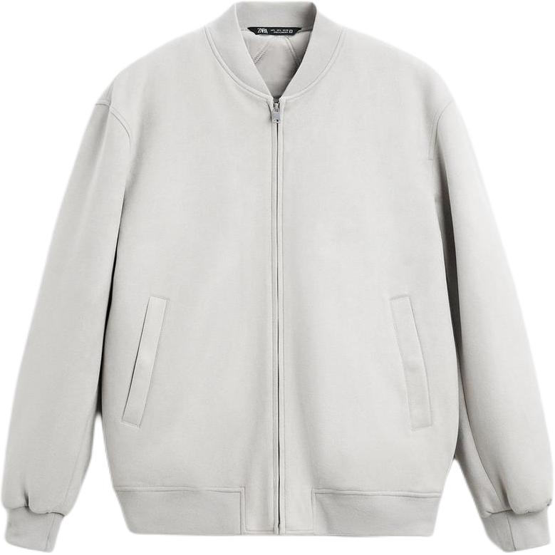 

ZARA Куртка мужская черная, Light Gray