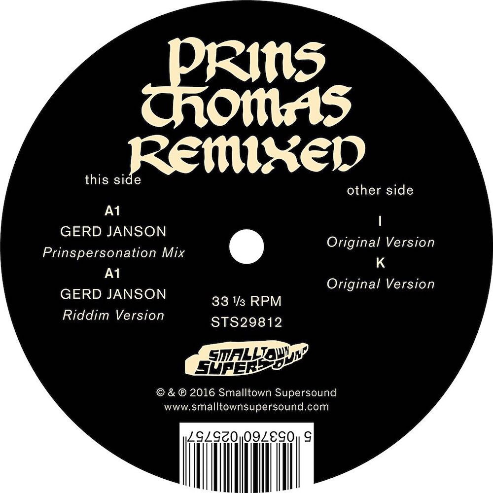 

Виниловая пластинка LP Remixed (12") - Prins Thomas