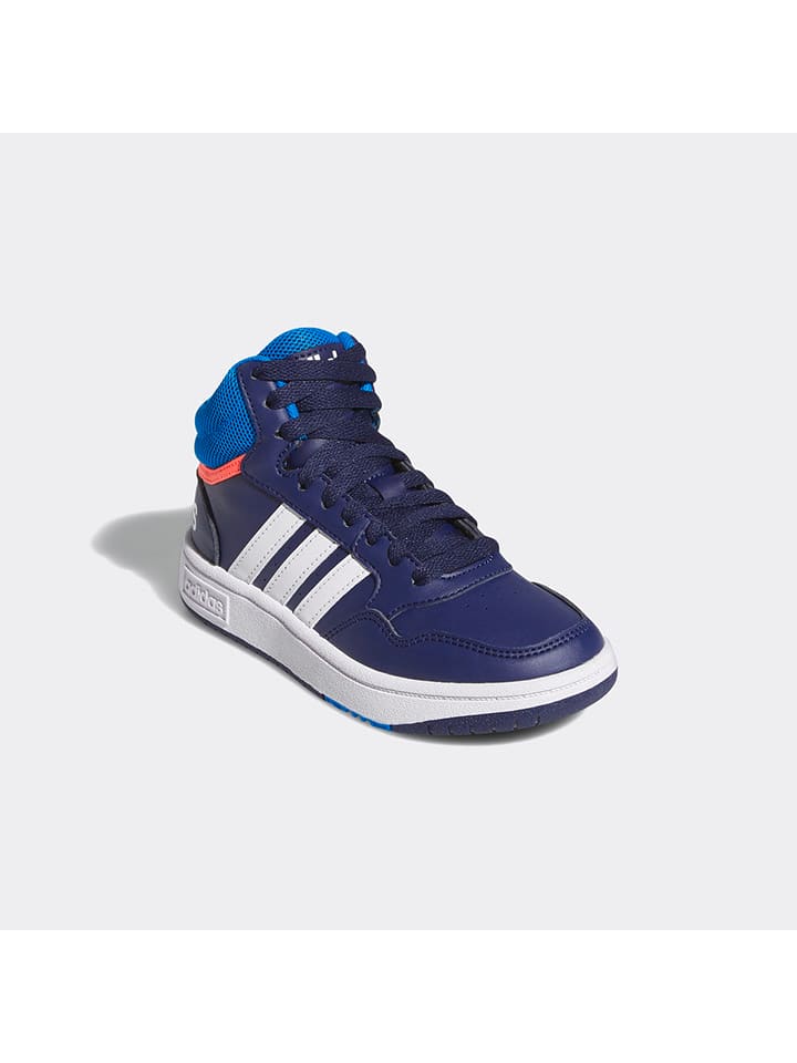 

Высокие кроссовки Hoops 3.0 adidas, темно-синий