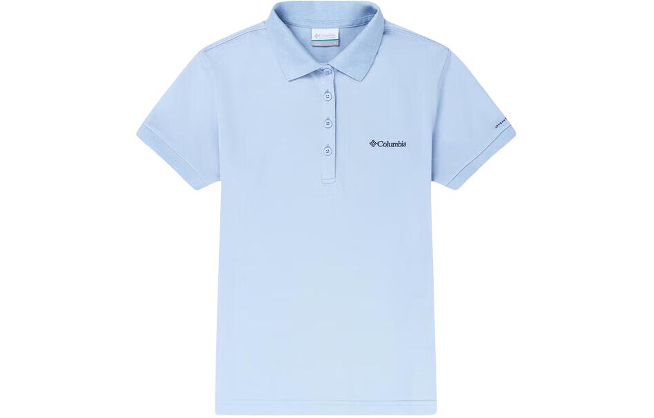 

Columbia Женская поло светло-голубого цвета
