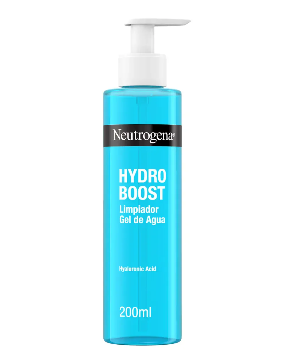 Гель для умывания Neutrogena — Гелевая водная очищающая Hydro Boost с гиалуроновой кислотой для чувствительной кожи, 200 мл