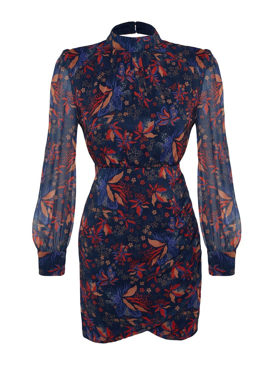 

Мини платье Trendyol, Royal blue/Dark blue