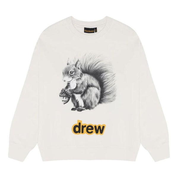 

Толстовка real sherman crewneck 'off white' Drew House, белый