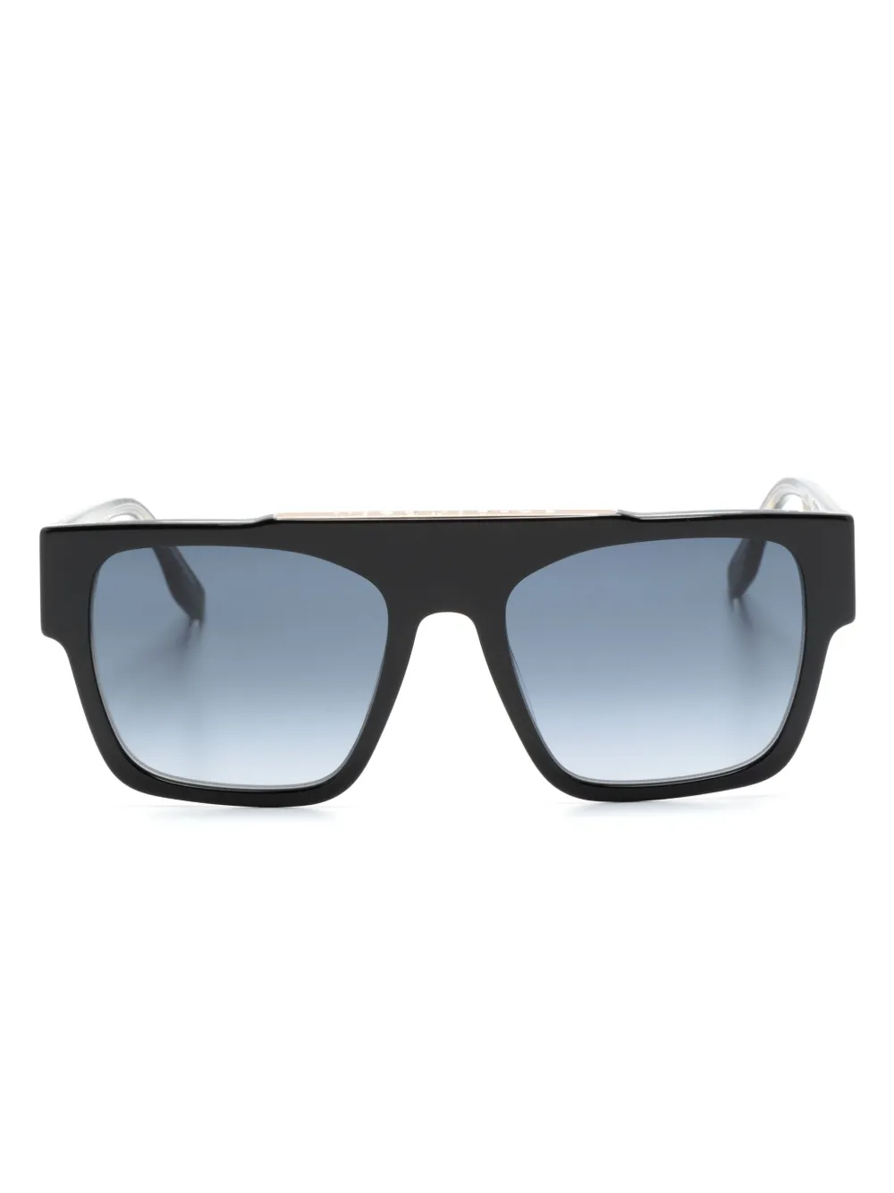 

Солнцезащитные очки в квадратной оправе с логотипом Marc Jacobs Eyewear, черный