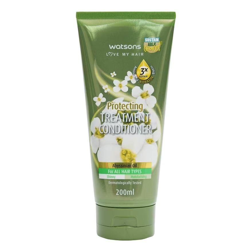 

Watsons Treatment Conditioner Абиссинское масло для всех типов волос 200мл, White