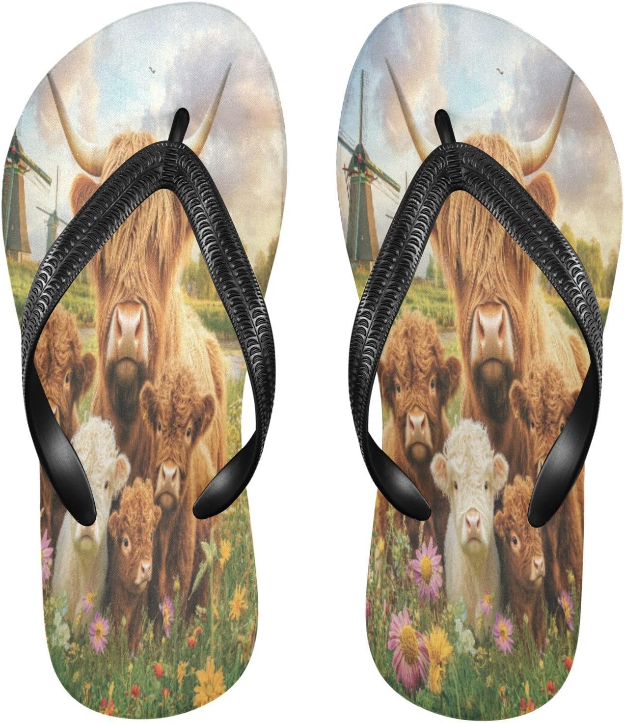 

Женские и мужские пляжные шлепанцы Cattle Family бежевого цвета, резиновые, с противоскользящей подошвой, для душа и прогулки, летние тапочки Sinestour