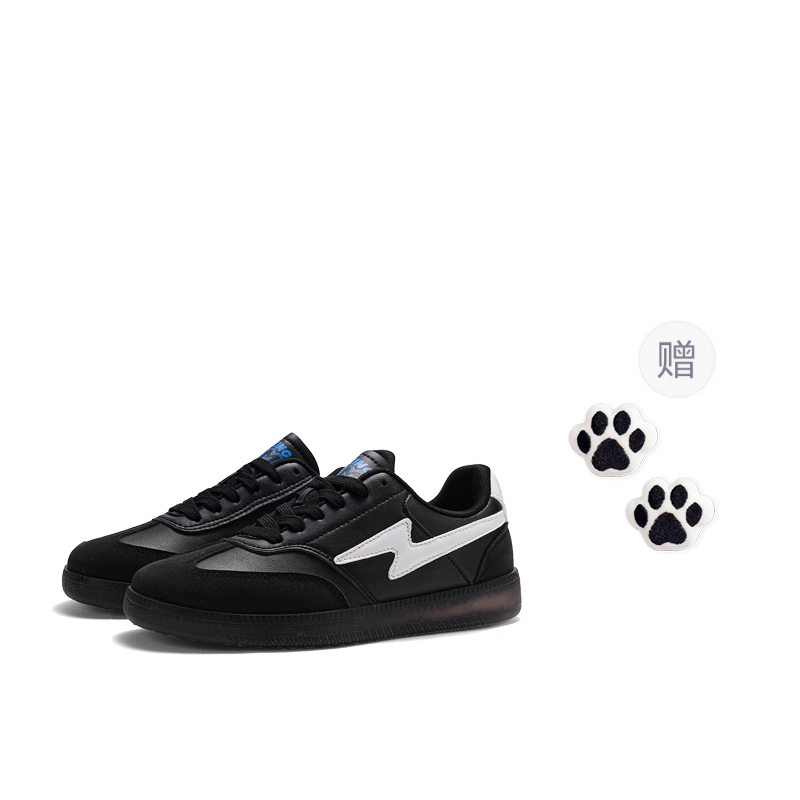 

TALKING TOM Абразивостойкие, сбалансированные, легкие, дышащие, увеличивающие рост низкие скейтбордские кроссовки унисекс - стильный черный [Бесплатная кошачья лапка]