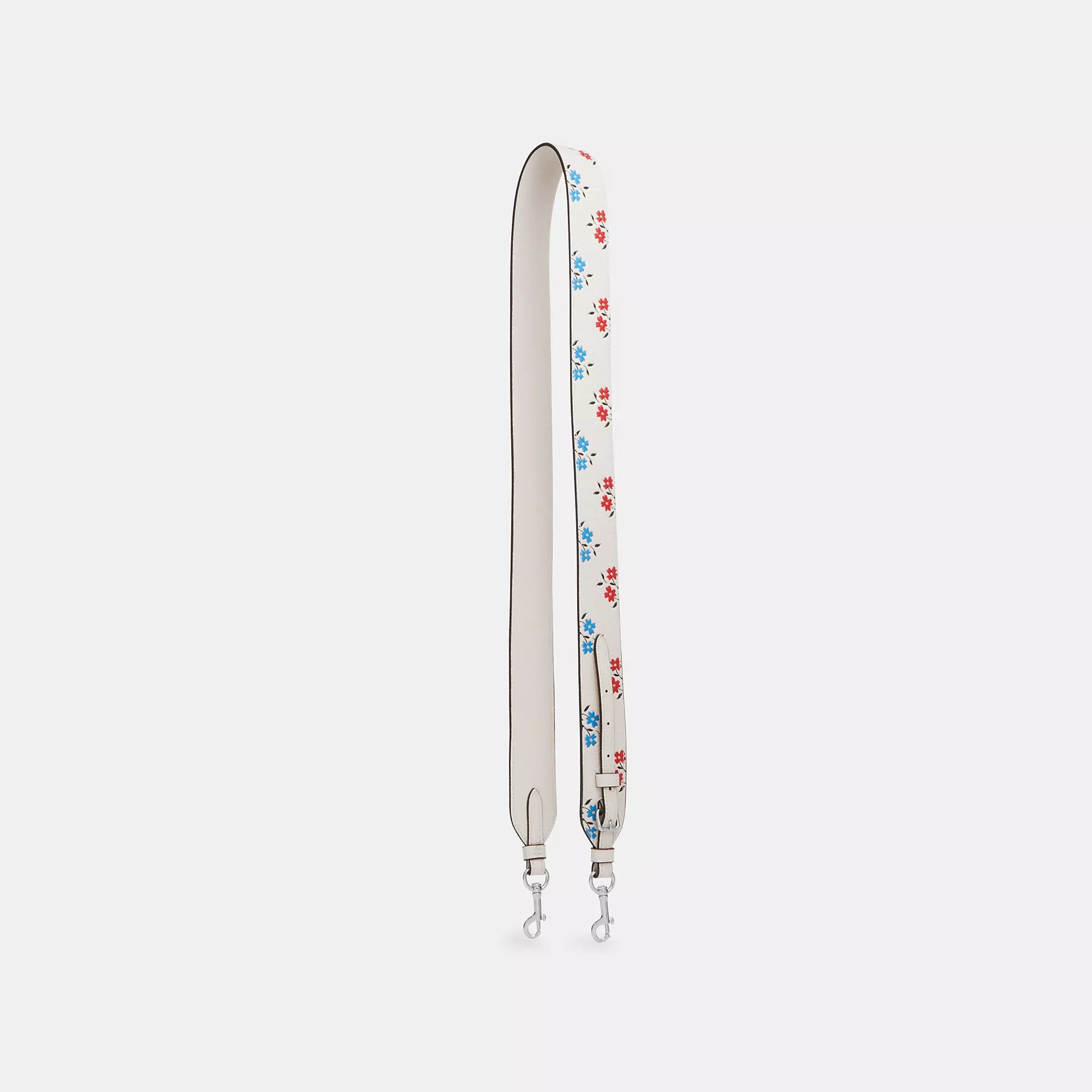 

Ремешок Coach Outlet с цветочным принтом, цвет silver/chalk multi