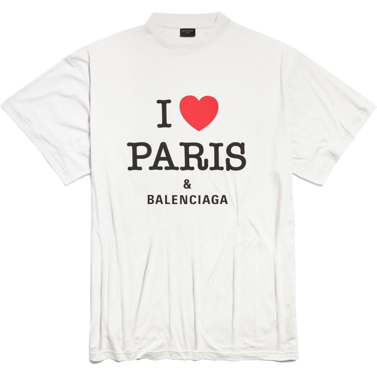 

Футболка унисекс белая Balenciaga, белый