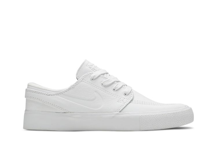 

Кроссовки Zoom Stefan Janoski RM Premium SB 'Triple White', белый