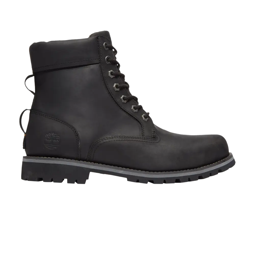 

Прочный 6-дюймовый водонепроницаемый ботинок Timberland, черный