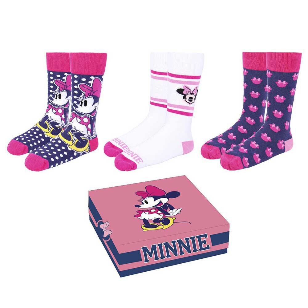 

Носки Cerda Group Minnie 3 шт, разноцветный
