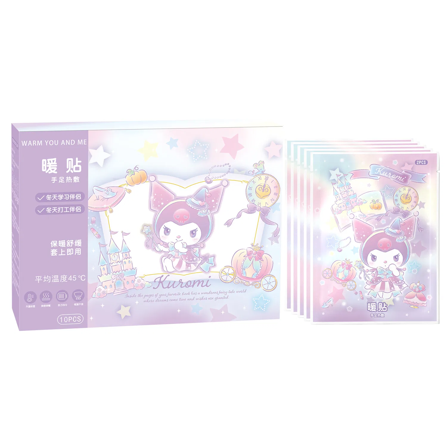 Термопатч для рук и ног Kuromi Sanrio