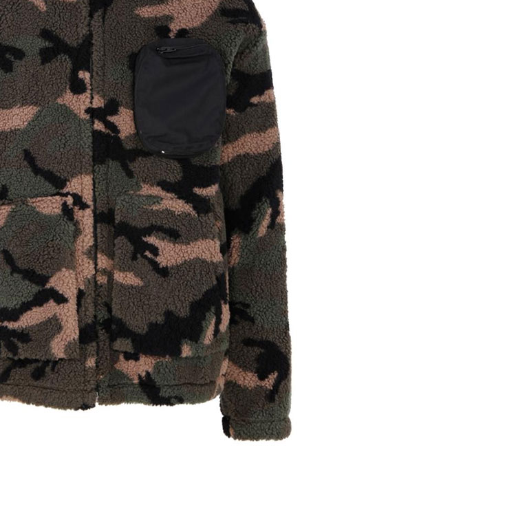Камуфляжная принтованная длинная куртка Valentino — фото 2