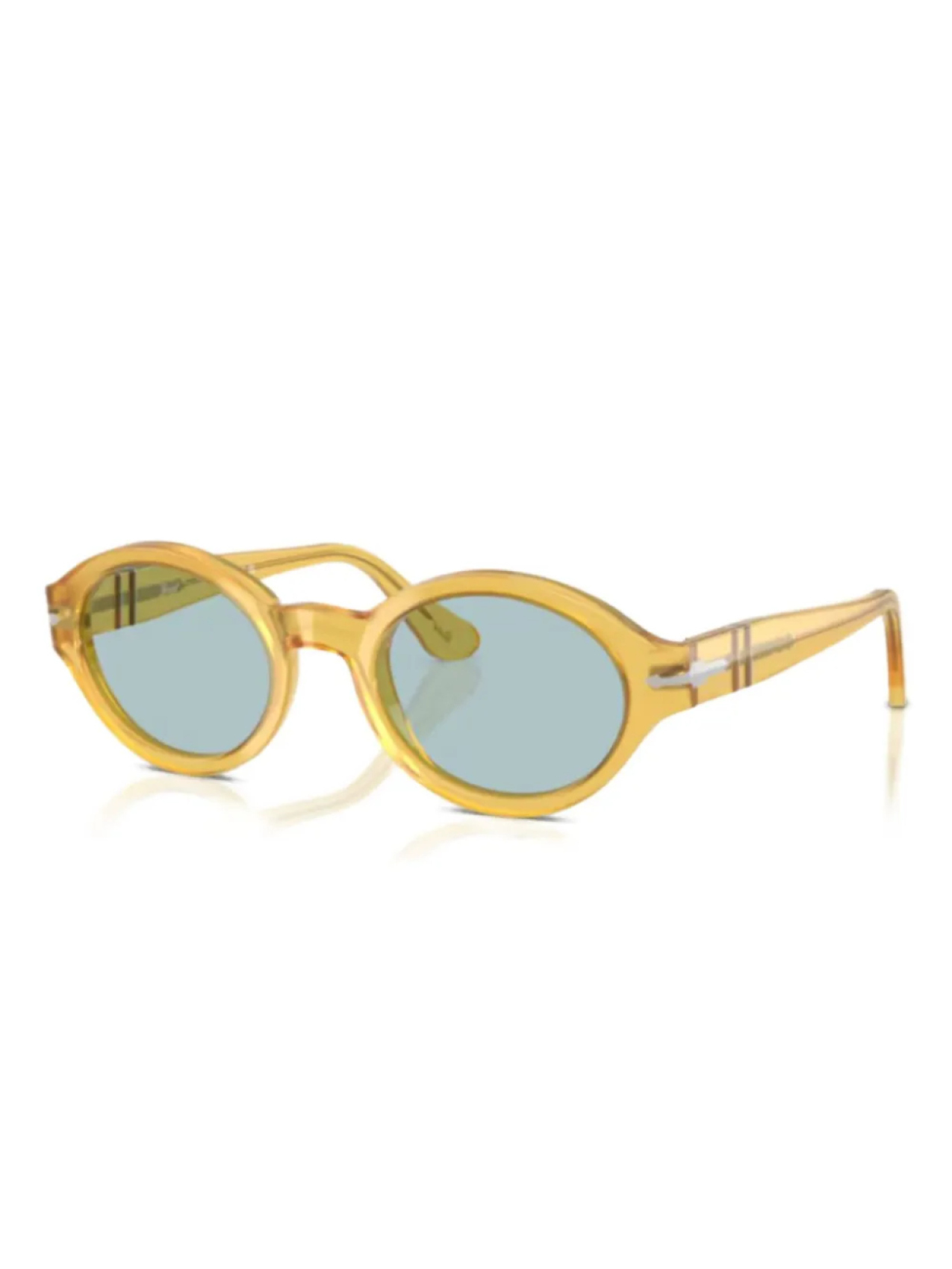 

Солнцезащитные очки в овальной оправе Persol, желтый