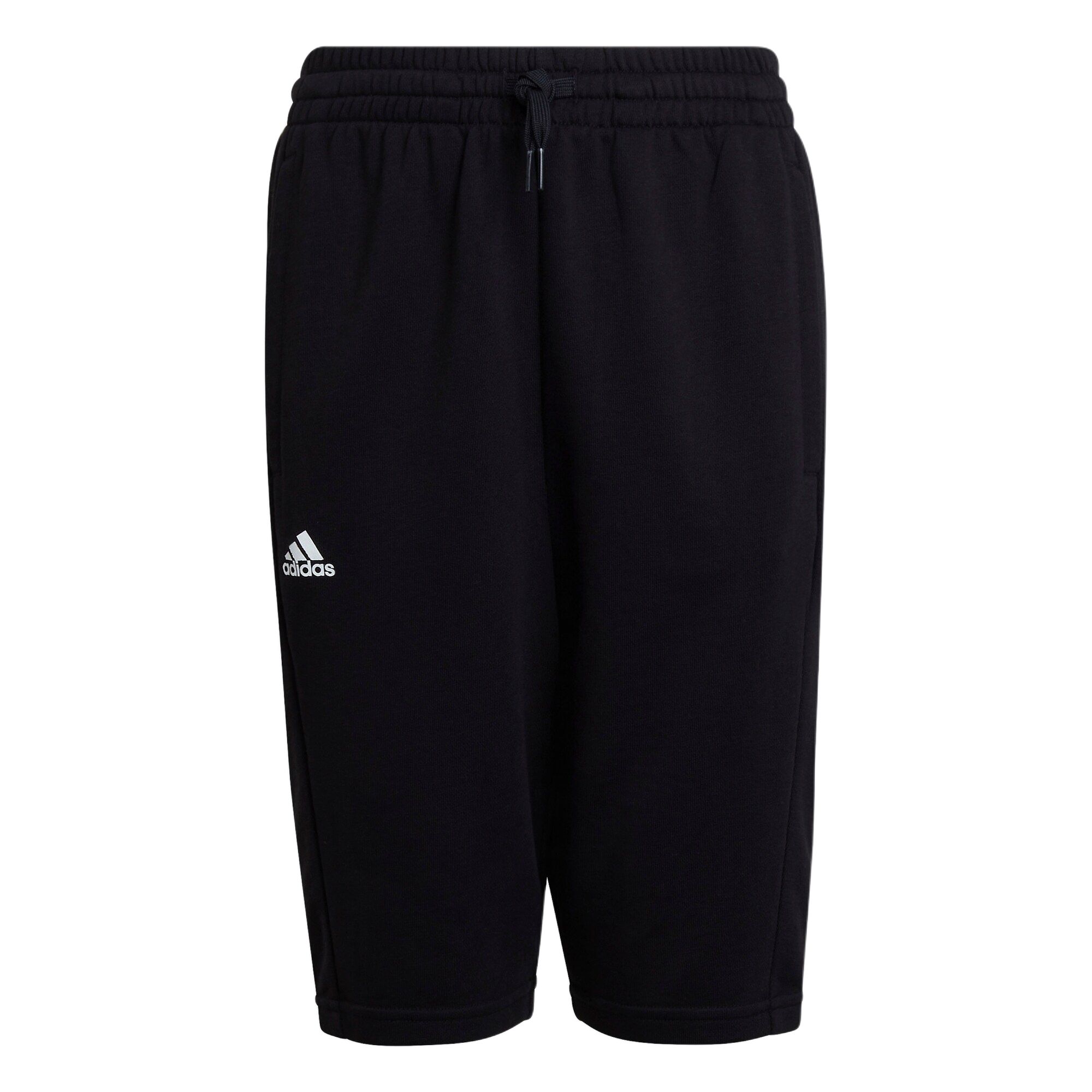 

Детская короткая футболка Adidas черная