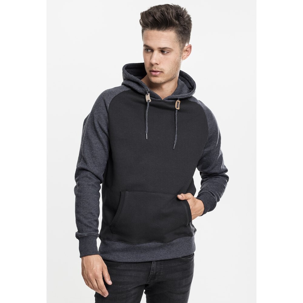 

Толстовка Urban Classics Raglan Contract, черный