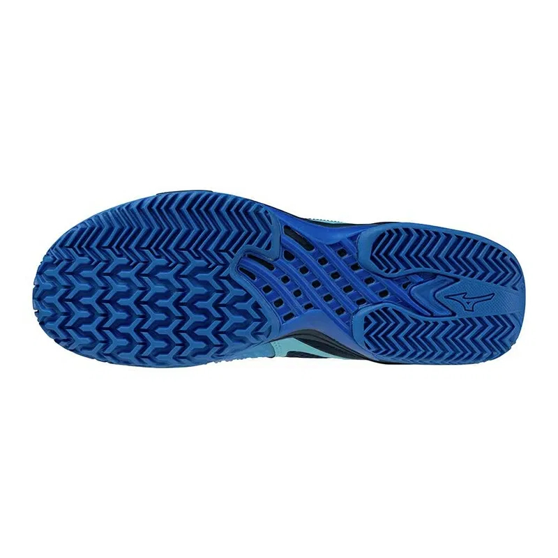 Теннисные кроссовки «Wave Exceed Tour 6 OC» от Mizuno, 28 Blue X White X Navy — фото 3