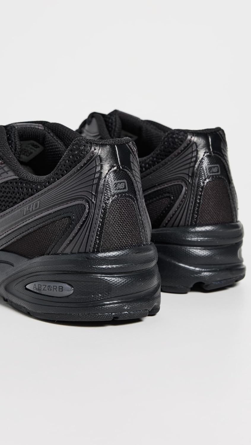 Мужские теннисные кроссовки для игры на хард-корте New Balance FuelCell 996 V4, Black Cement — фото 3