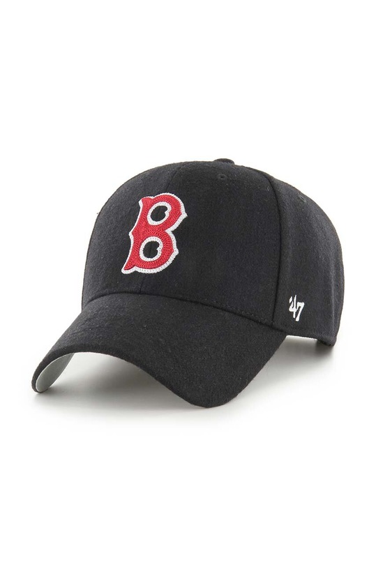 

Шерстяная кепка с козырьком MLB Boston Red Sox 47 Brand, черный