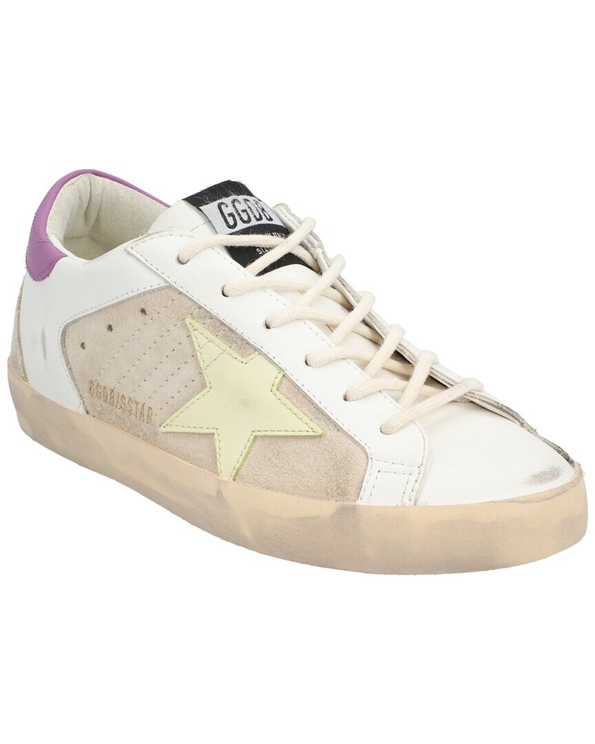 

Кожаные кроссовки Golden Goose Super Star, мультиколор