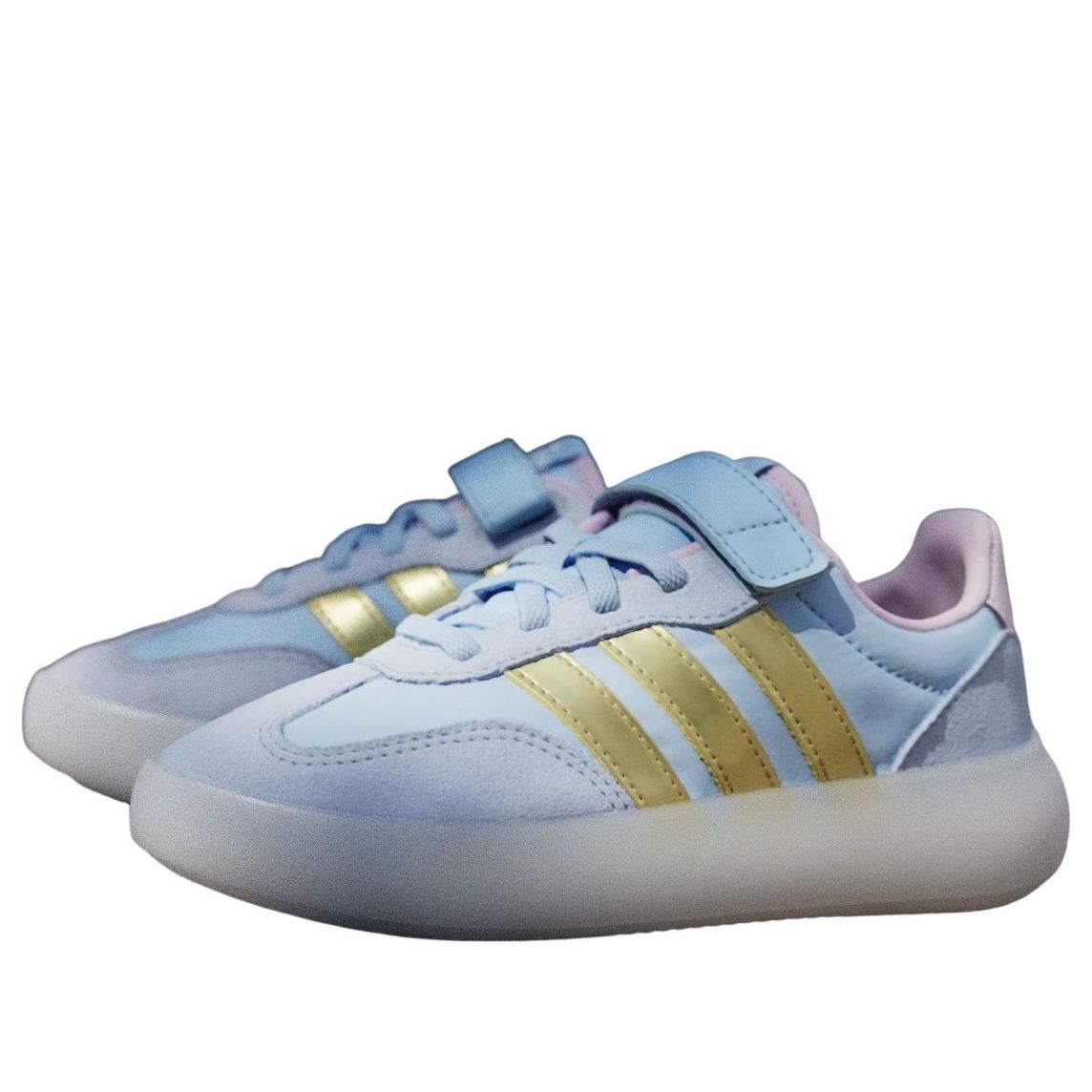 (PS) Adidas x Disney Frozen Barreda Decode 'Glow Blue Gold Metallic' — фото 2