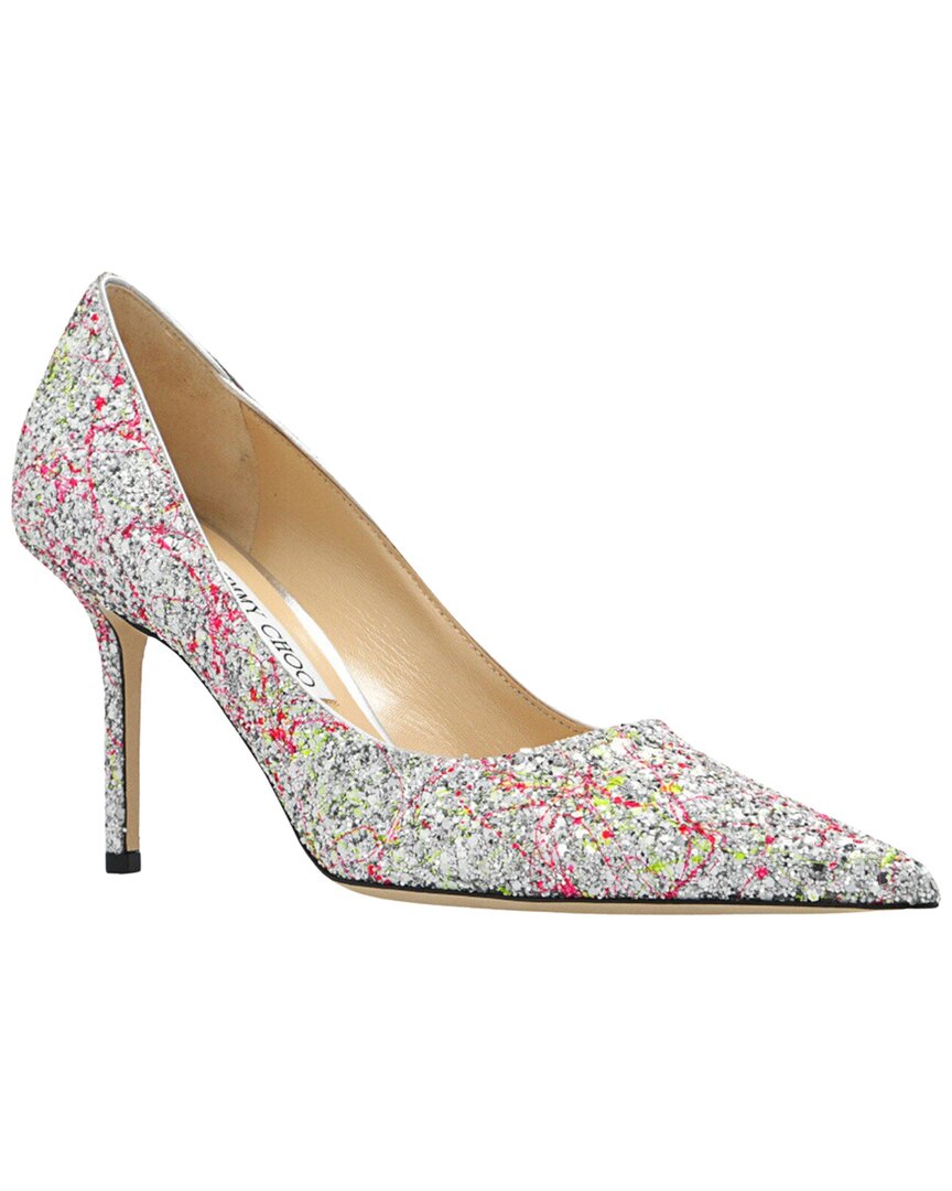 Кожаные туфли Jimmy Choo Love 65, мультиколор