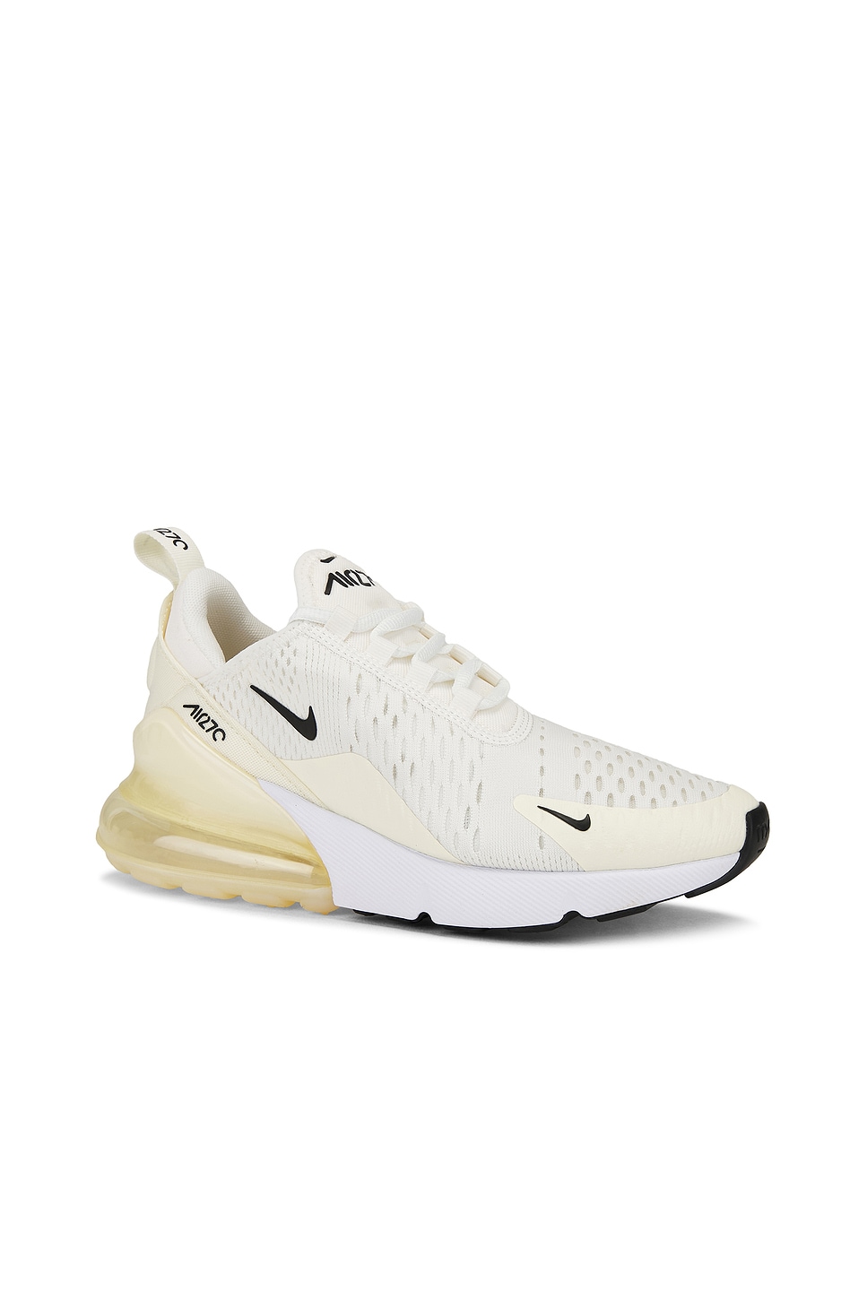 Кроссовки Air Max 270 Nike, Sail, Black, Coconut Milk, & Pale Ivory — фото 2
