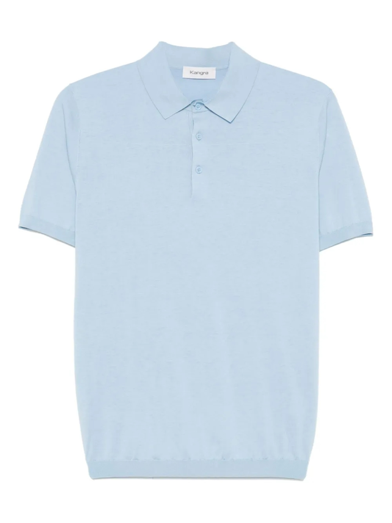 

Kangra рубашка поло в рубчик, синий