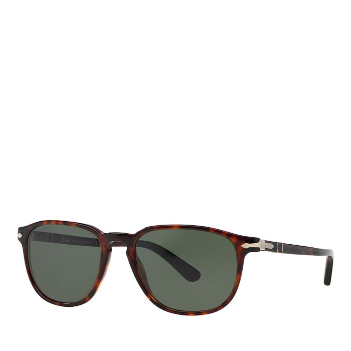 

Квадратные солнцезащитные очки, 55 мм Persol, коричневый