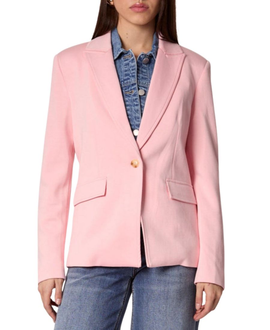 

Женский блейзер Helen со съемными джинсовыми вставками Blue Revival, Pale pink