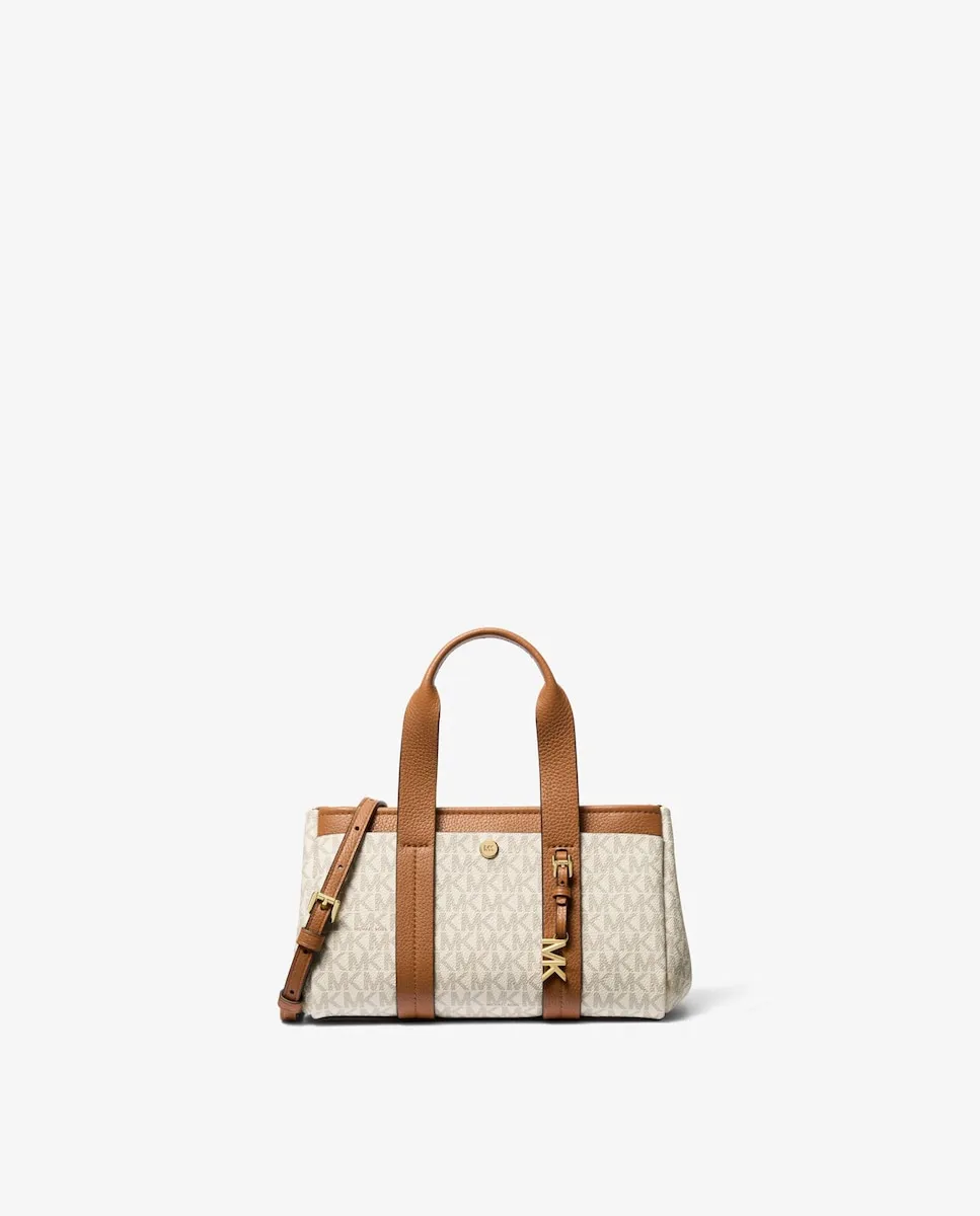 

Компактная сумка-трансформер Romee с принтом, превращается в сумку через плечо Michael Michael Kors, бежевый