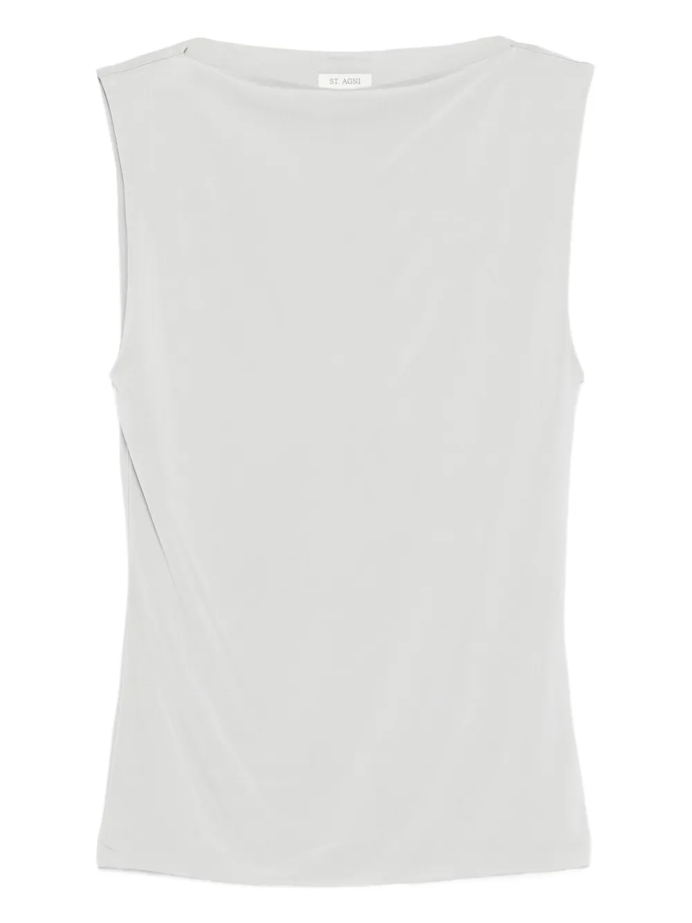 

Джемпер с вырезом "лодочка" St. Agni, серый