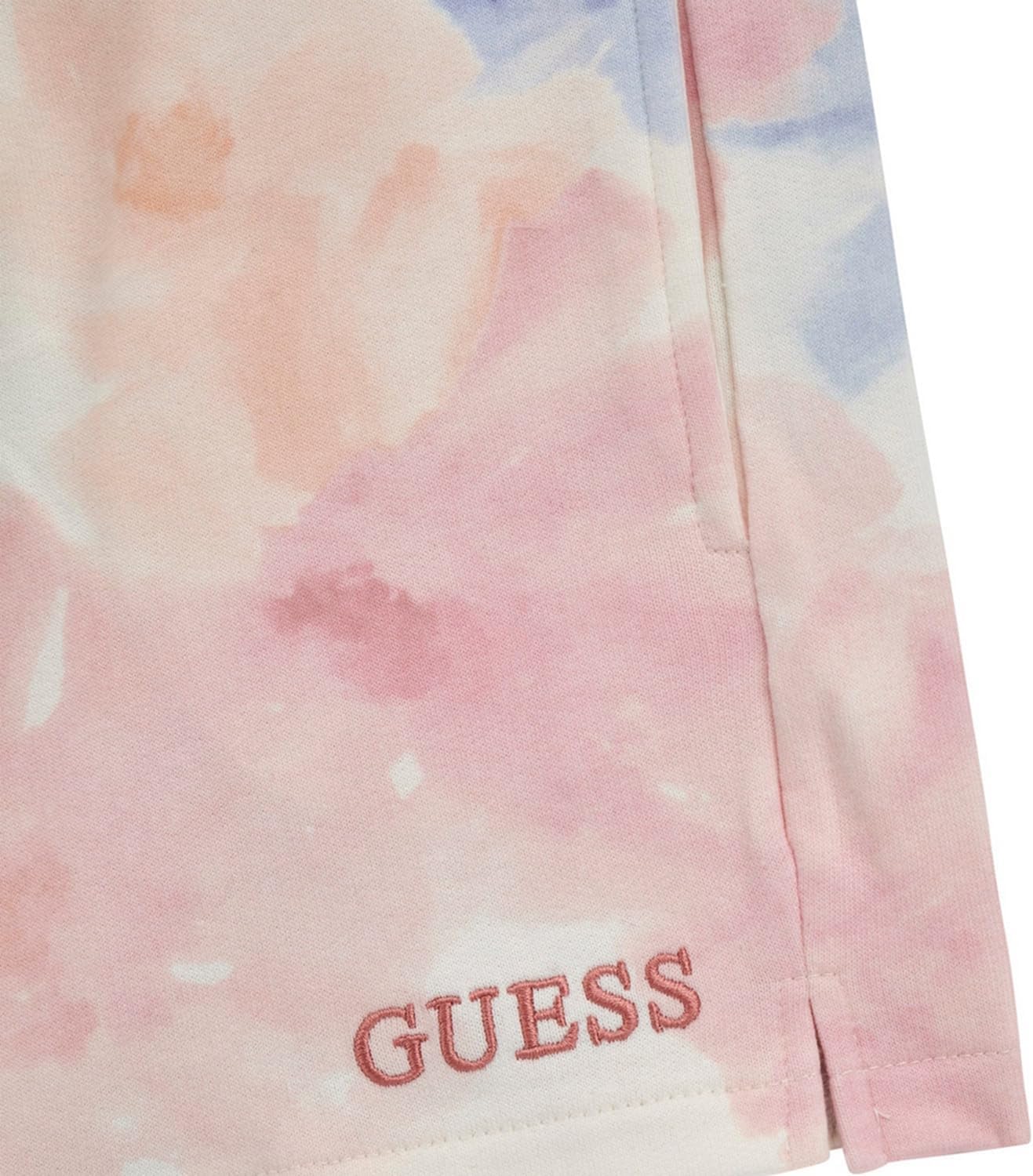 GUESS, женские эко шорты для активного отдыха с принтом по всей поверхности, Aop Flower Watercolor — фото 3