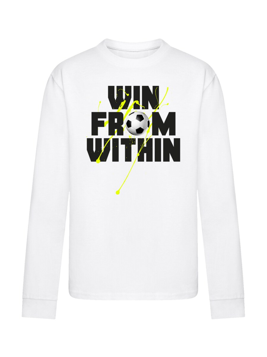 

Рубашка F4NT4STIC Win From Within Soccer Splash Green, белый