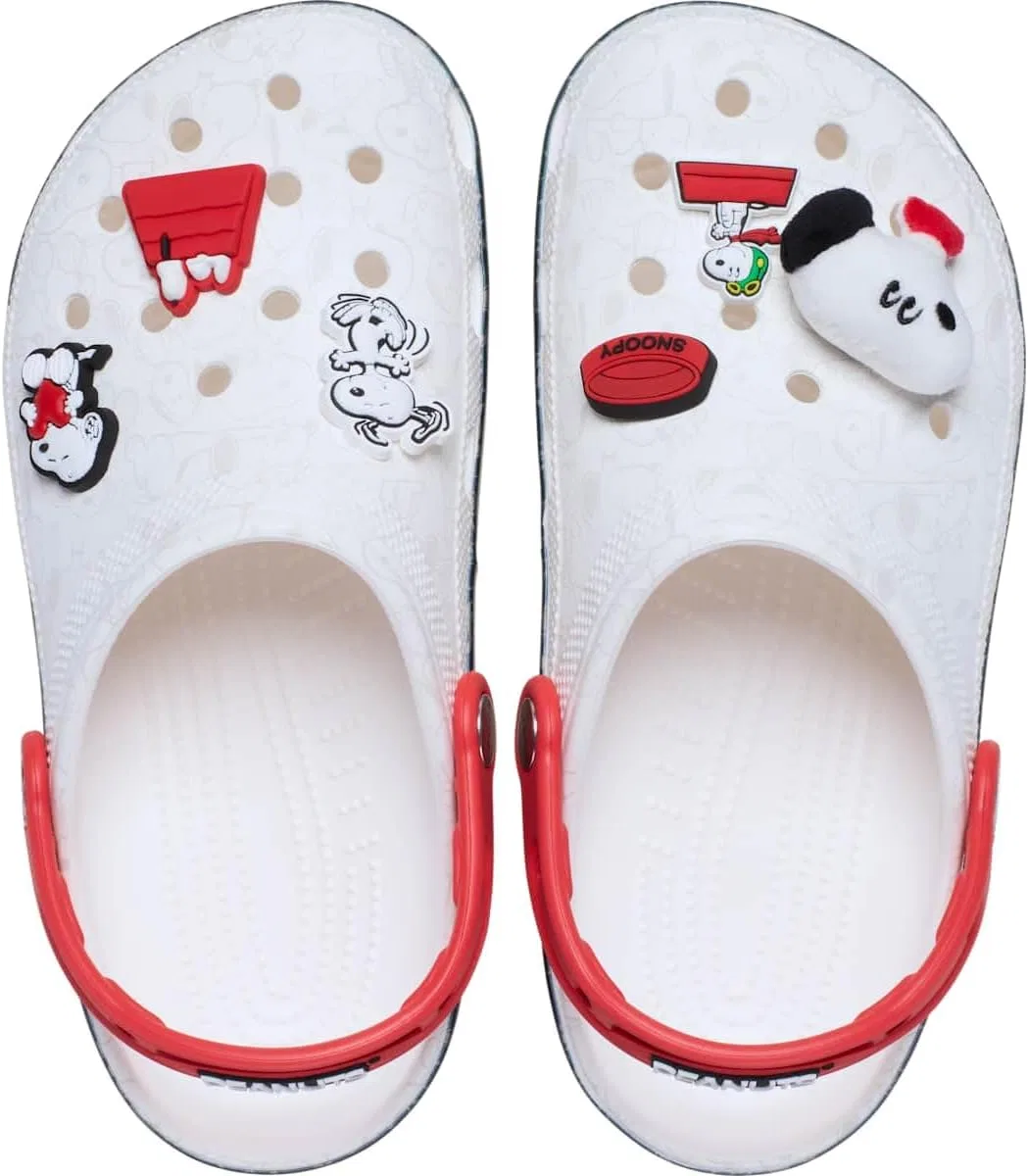 Классические сабо Crocs Unisex с подвеской Peanuts, Multicoloured