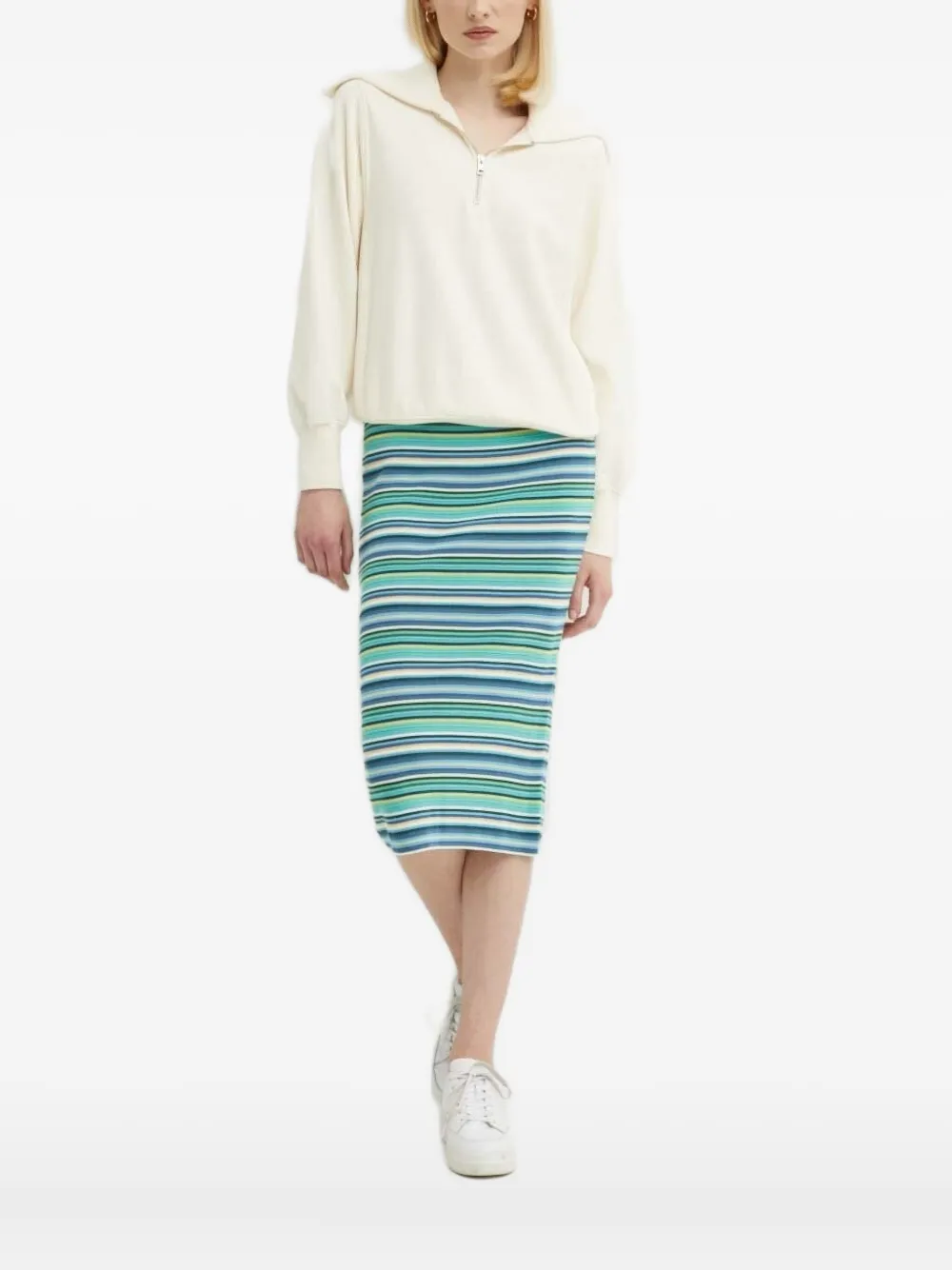 

Толстовка с воротником на молнии Gant, нейтральный