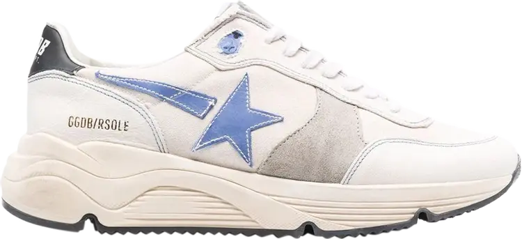 

Кроссовки Golden Goose Running Sole 'Creamy White Ice', белый