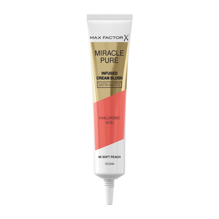 Кремовые румяна Max Factor Miracle Pure Cream Blush, оттенок 06 Soft Peach, 15 мл — фото 2