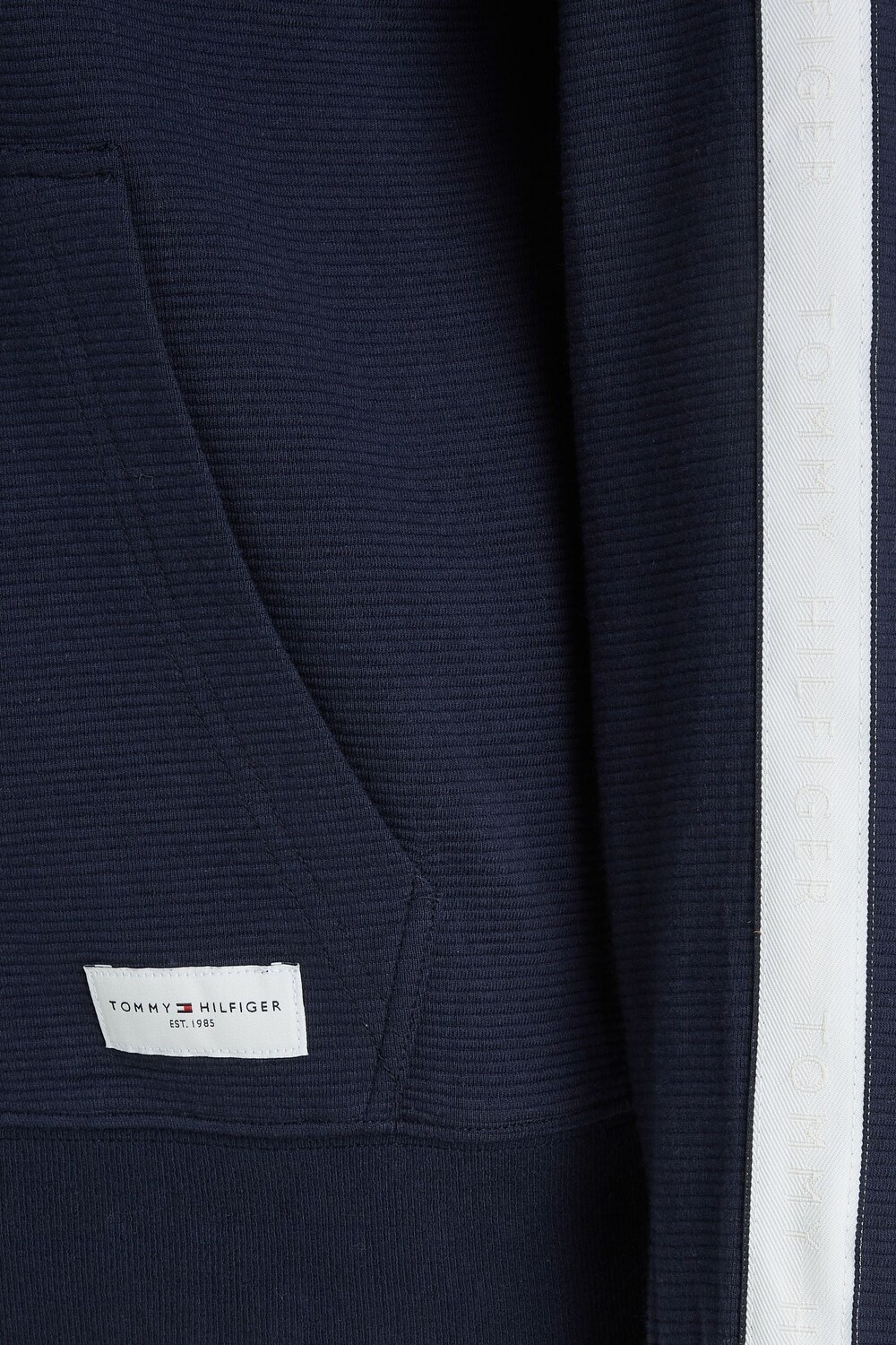 Толстовка с капюшоном на молнии Tommy Hilfiger, синий — фото 4