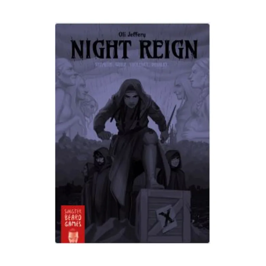 

Night Reign, Role Playing Games (Sinister Beard Games), мягкая обложка