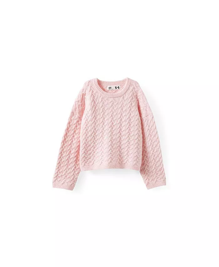 

Детский и взрослый Cosi Knit Pullover Cotton On, розовый