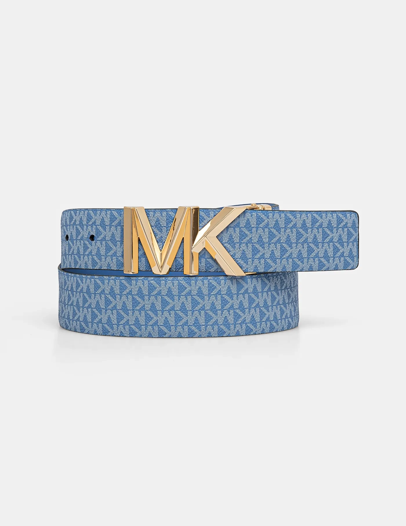 

Двусторонний кожаный ремень MICHAEL Michael Kors, синий