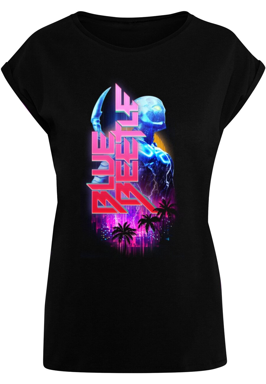 

Футболка ABSOLUTE CULT Shirt Blue Beetle - Pose, черный