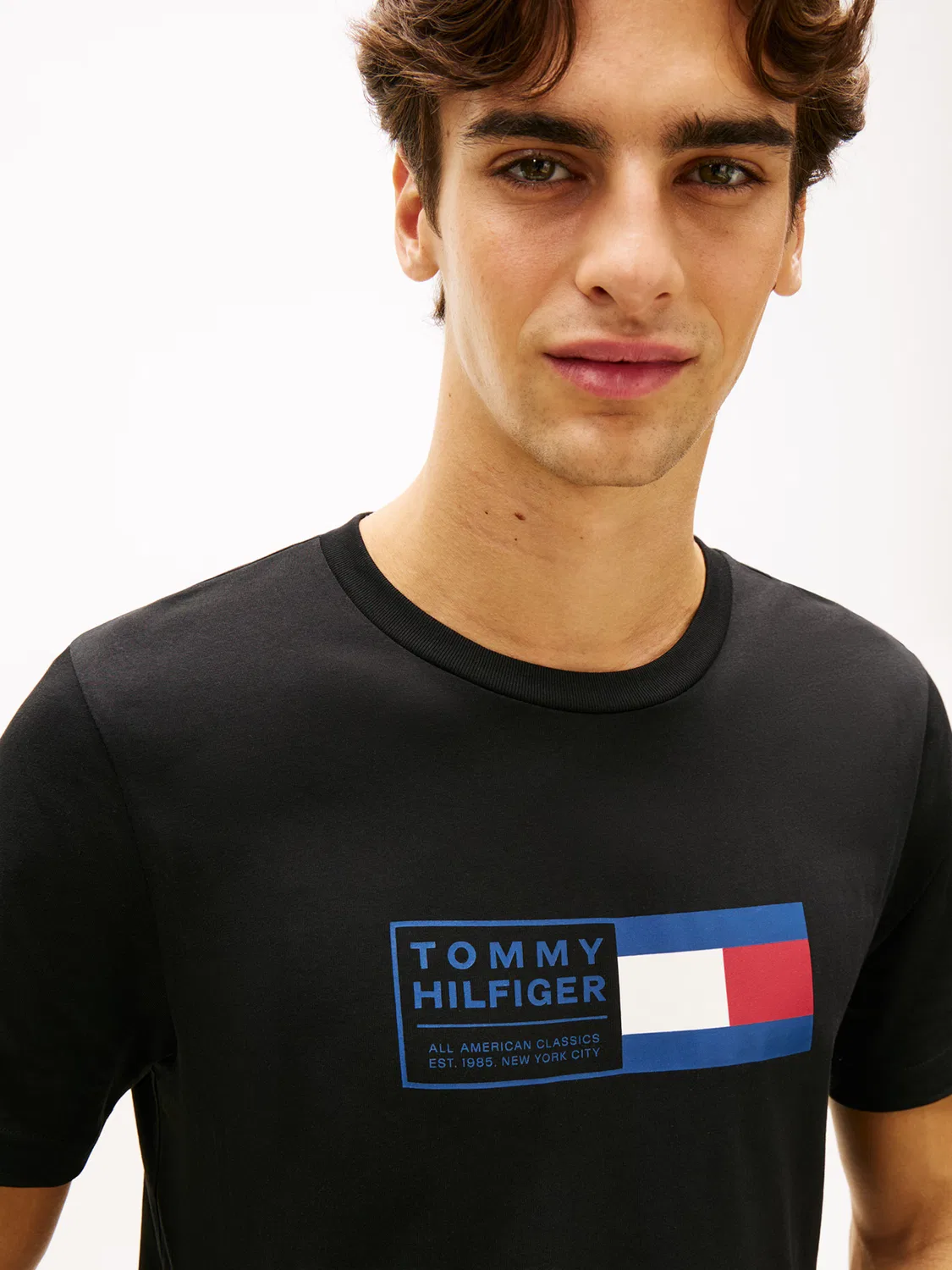 Футболка 'BRAND LOVE' Tommy Hilfiger, Black — фото 2